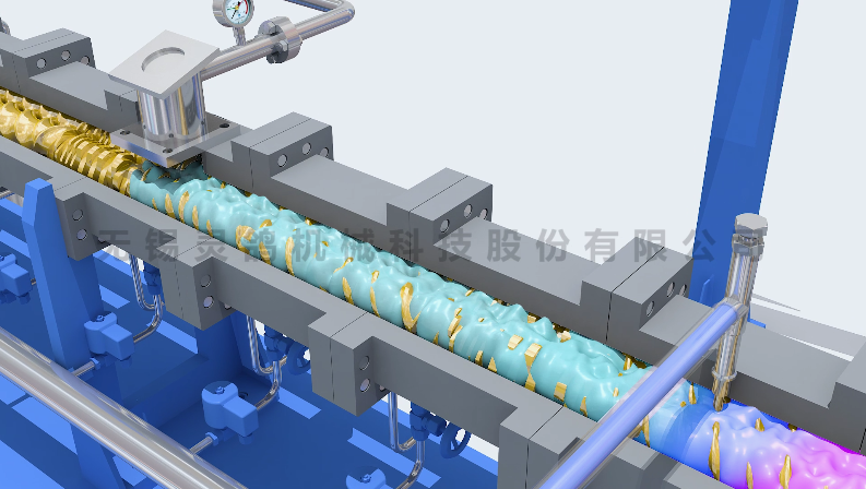 灵鸽科技锂电材料连续匀浆工艺动画 3d工艺流程动画—上海虎置三维动画