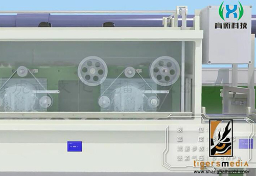 上海虎置制作的三维机械动画可实现模拟真实机械设备