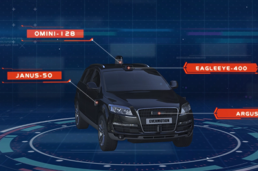 汽车自动驾驶三维动画-上海虎置三维动画制作公司