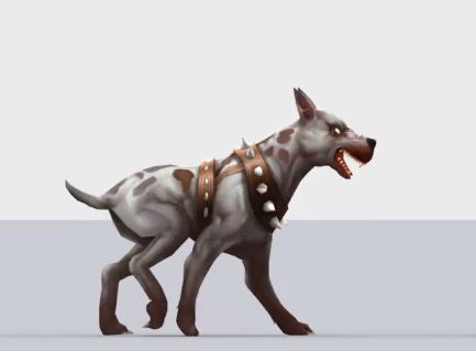 3D角色动画（动物）狗